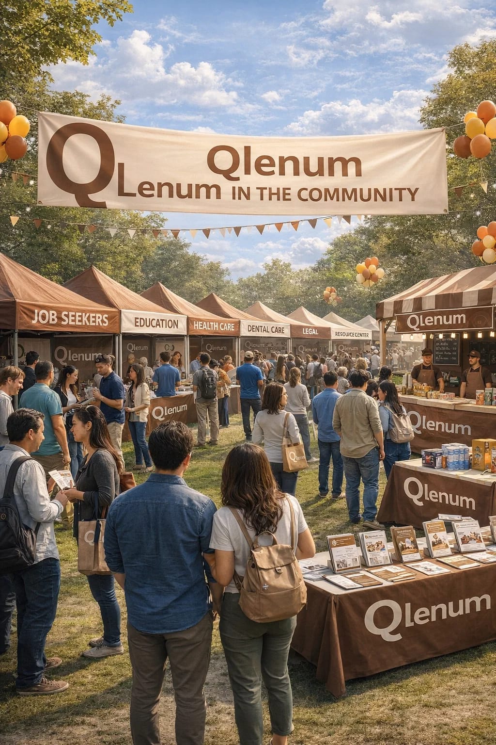 Qlenum in the Community