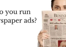 Which is the best newspaper advertising in the UK?