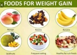 How to gain weight naturally?