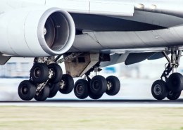 Why do airplane tires have no tread?