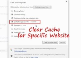How to clear cache?