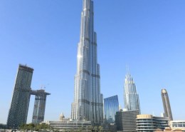 How tall is the Burj Khalifa?