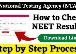 How to check NEET result?