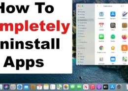 How to uninstall apps on mac?