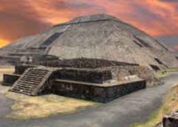 Where is the Pyramid of the Sun located?