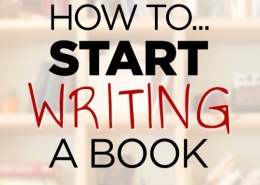 What do I need to start writing a book?