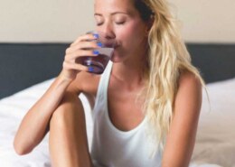 Ia drinking water right before sleeping good or bad?