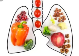 Which fruits clean lungs for smokers?