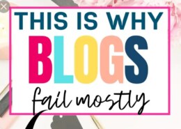 Why do some blogs fail?