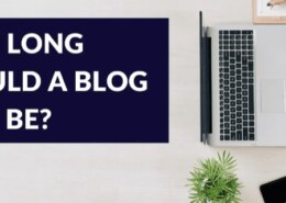 How long should a daily blog post be?
