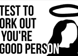How do you know if you are a good person?