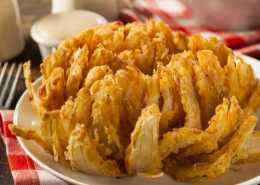 . Which chain restaurant is famous for serving a Bloomin’ Onion?
